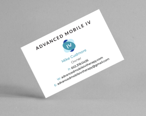 Advanced Mobile IV Therapy | Business Cards